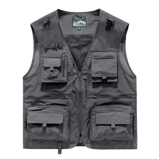 Men’s Multi-Pocket Utility Vest