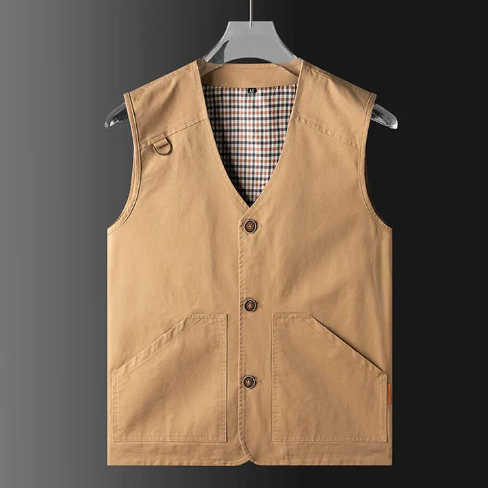 Men’s Cotton Utility Vest