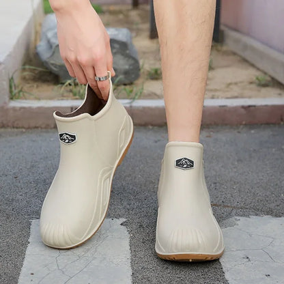 Men’s Waterproof Slip-On Deck Boots