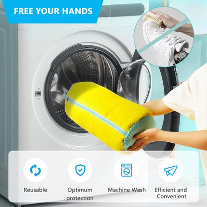 Reusable Mesh Shoe Laundry Wash Bag
