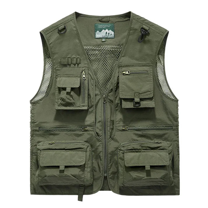 Men’s Multi-Pocket Utility Vest