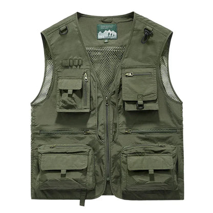 Men’s Multi-Pocket Utility Vest
