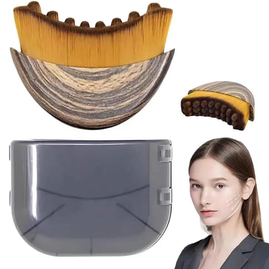 Ergonomic Face Sculpting Massage Brush