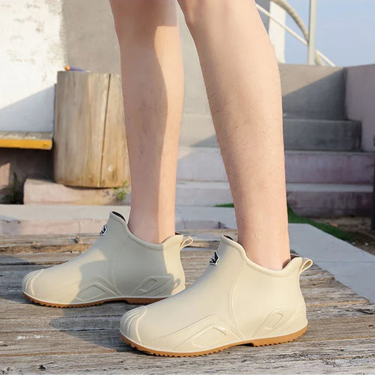Men’s Waterproof Slip-On Deck Boots