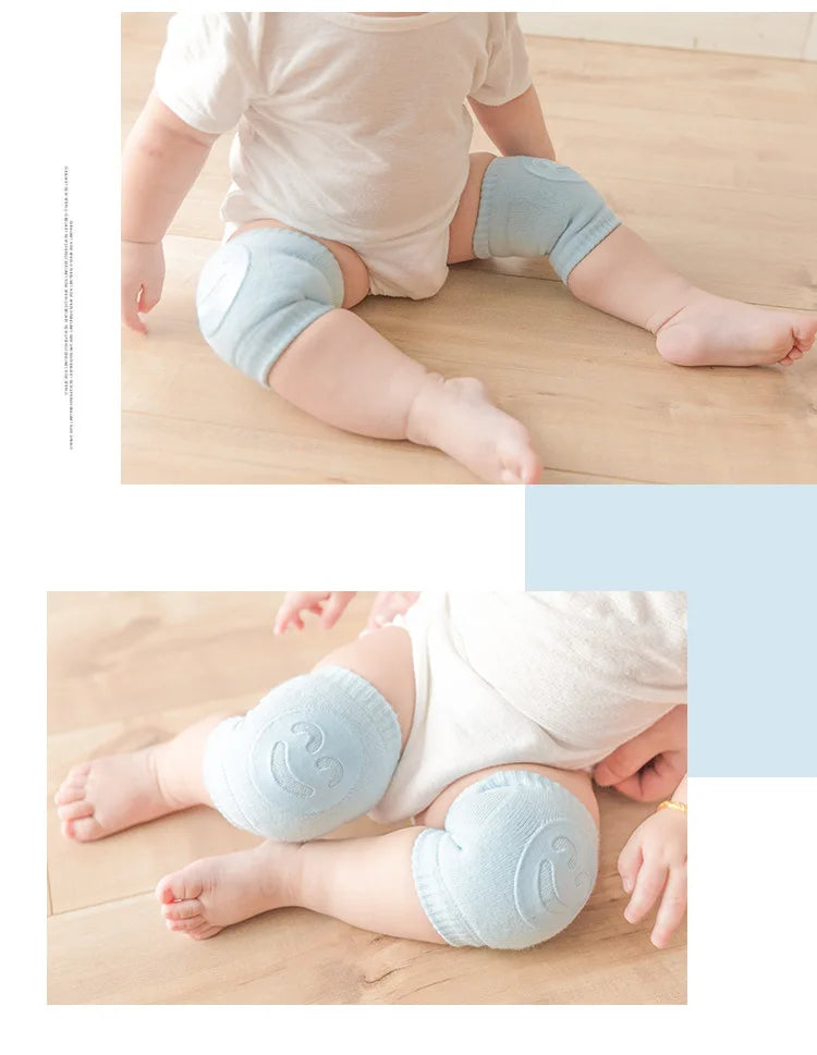 Baby Non-Slip Crawling Knee Pads with Soft Cushioning