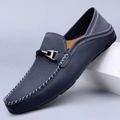 Premium Leather-Look Loafers