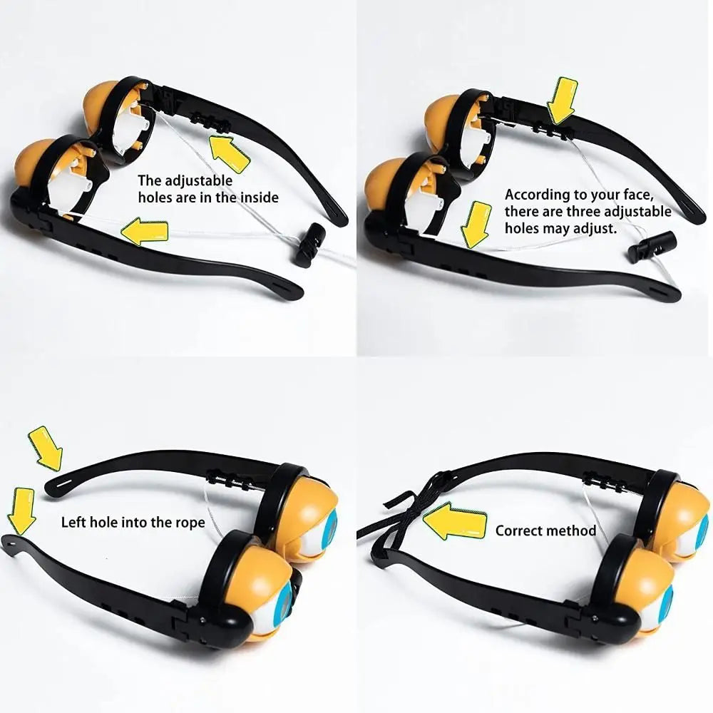 Funny Crazy Eyes Party Glasses Props