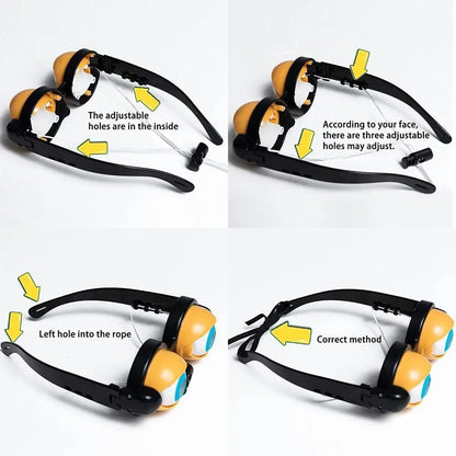 Funny Crazy Eyes Party Glasses Props