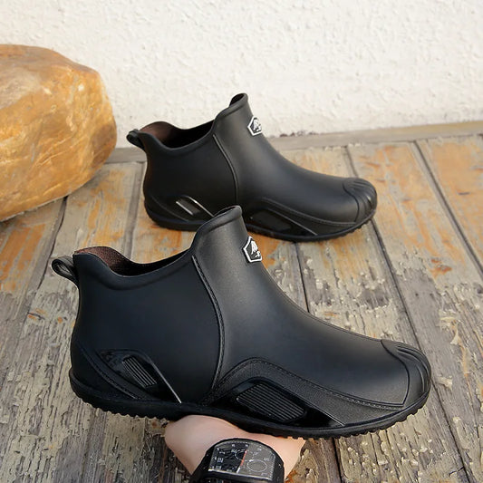 Men’s Waterproof Slip-On Deck Boots