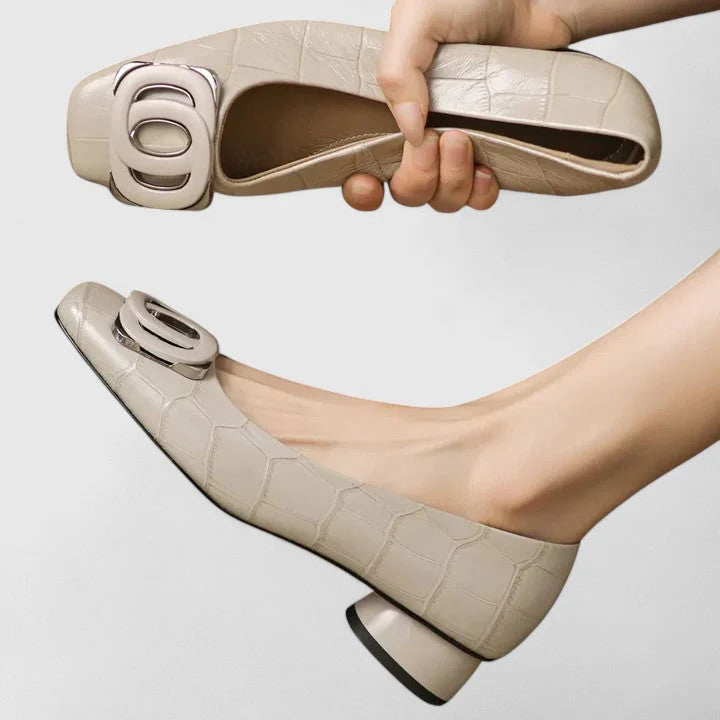 Women’s Croc-Effect Loafers