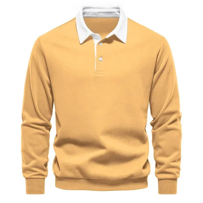 Men’s Classic Cotton-Blend Everyday Polo Shirt