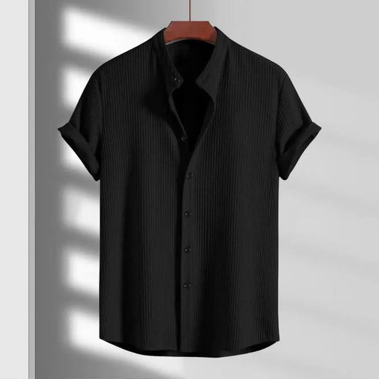 Men’s Tailored Button-Down Casual Shirt
