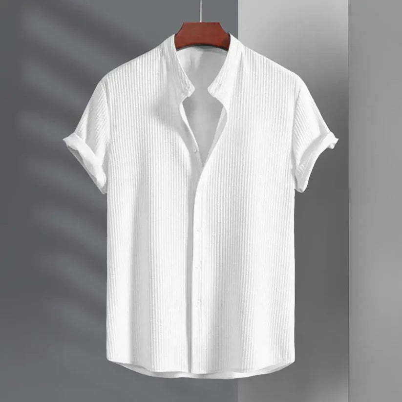 Men’s Tailored Button-Down Casual Shirt