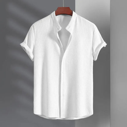 Men’s Tailored Button-Down Casual Shirt