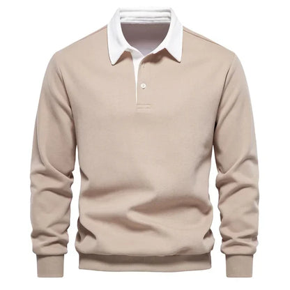 Men’s Classic Cotton-Blend Everyday Polo Shirt