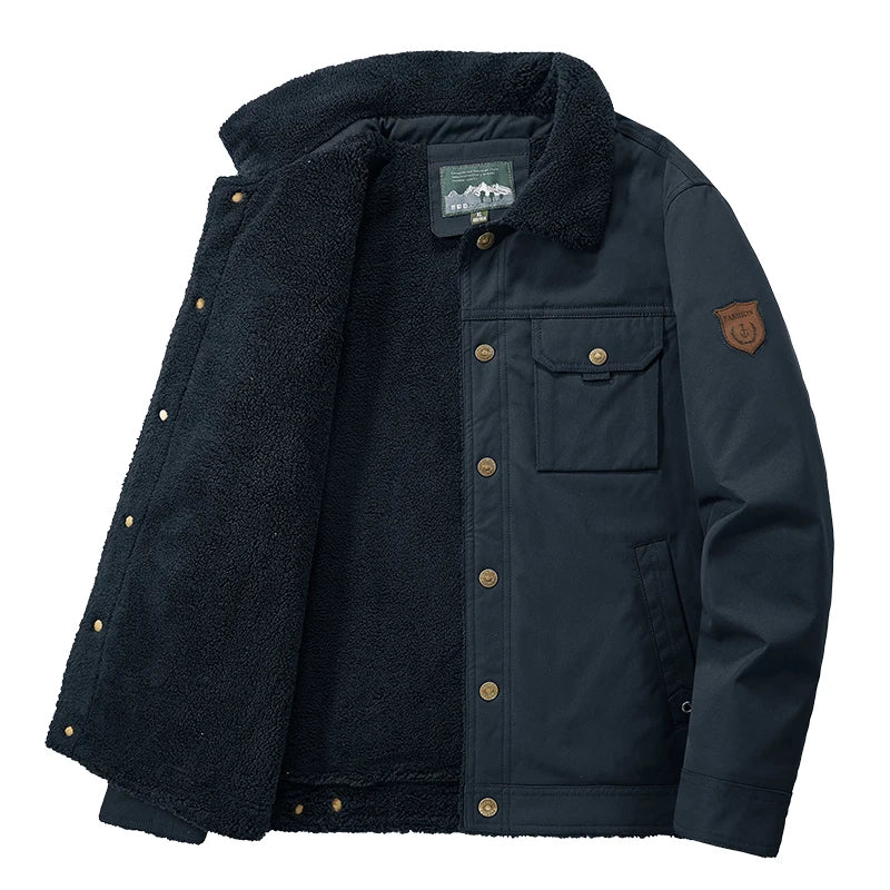 Casual Fleece Thermal Jacket For Men