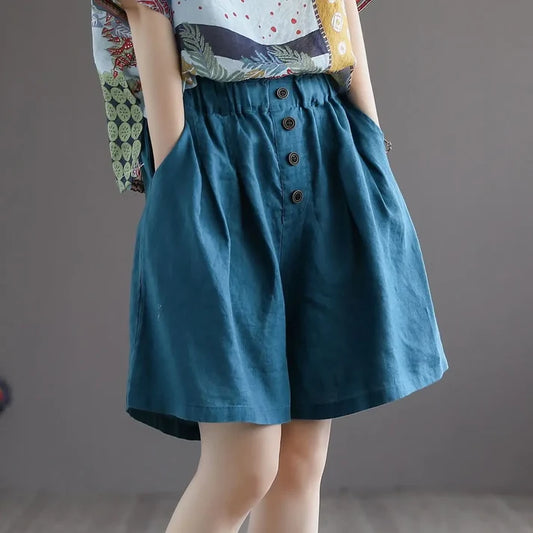Women's Relaxed Knee Length Shorts
