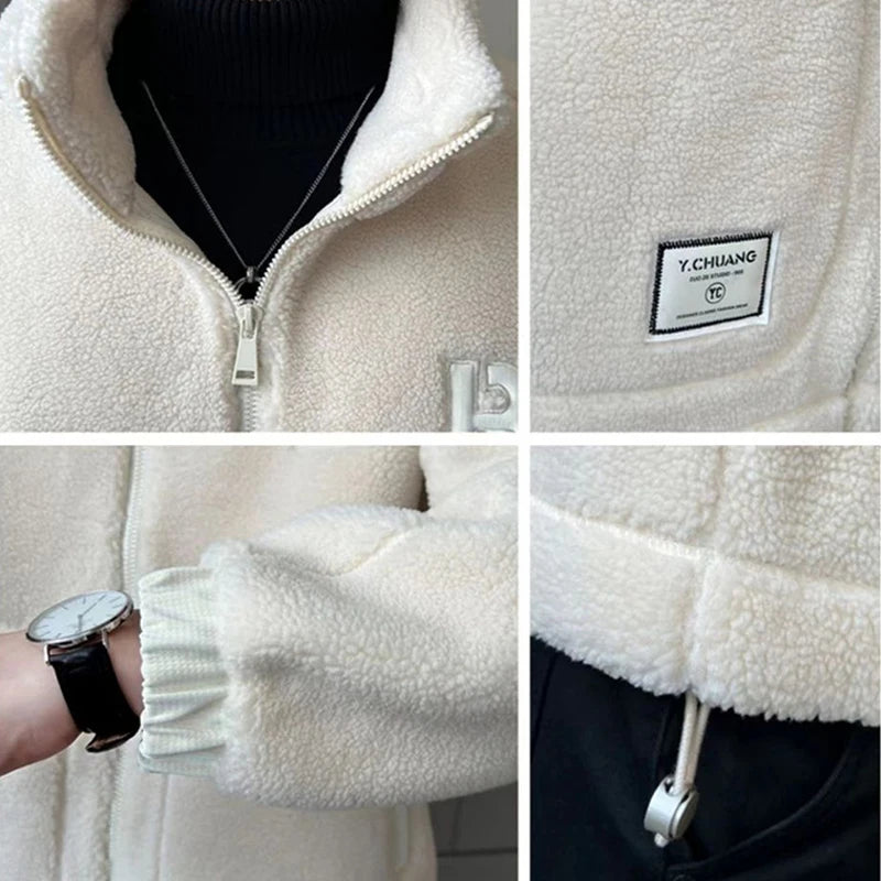 Men’s Ultra-Soft Faux Fleece Winter Jacket
