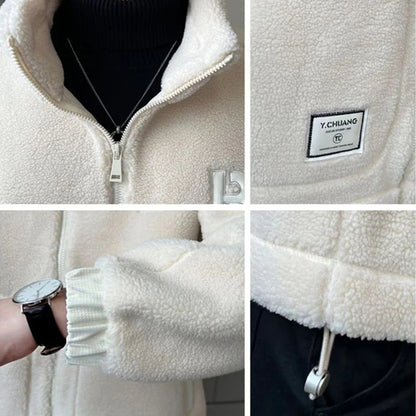 Men’s Ultra-Soft Faux Fleece Winter Jacket