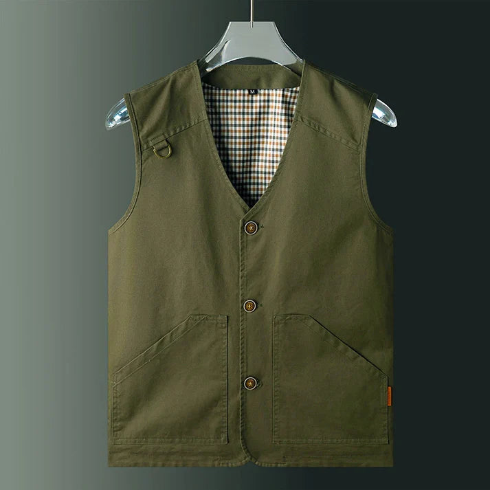 Men’s Cotton Utility Vest