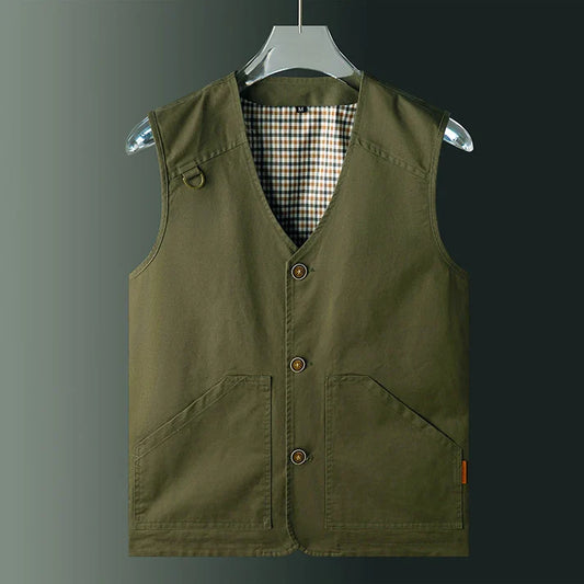 Men’s Cotton Utility Vest