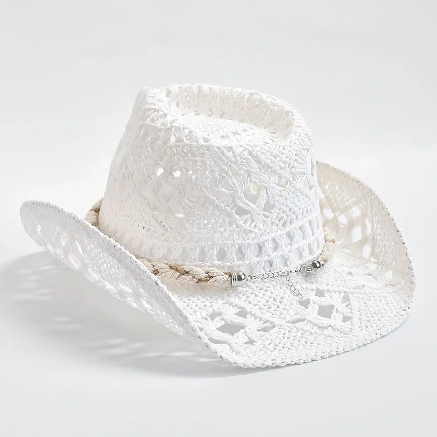 Women’s Open-Weave Summer Sun Hat