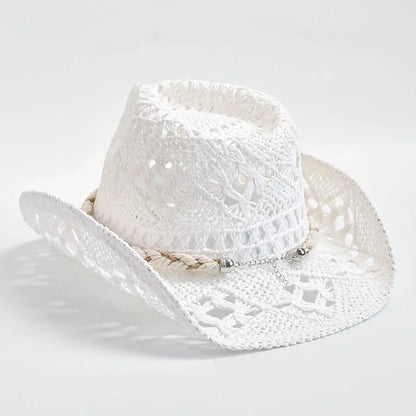 Women’s Open-Weave Summer Sun Hat