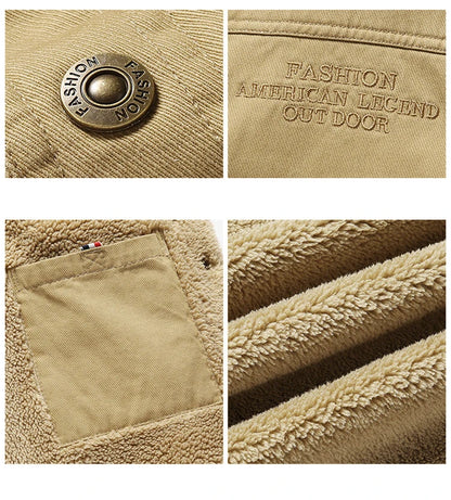 Casual Fleece Thermal Jacket For Men