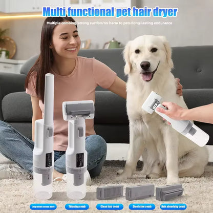 Pet Grooming Vacuum Set