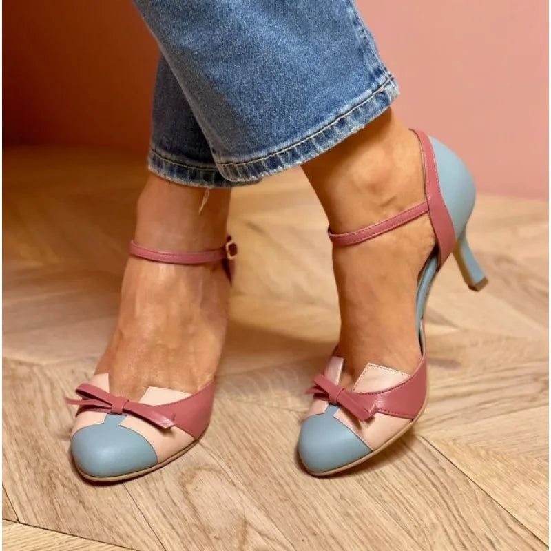 Women’s Comfort-Strap Cushion-Insole Stiletto Heels