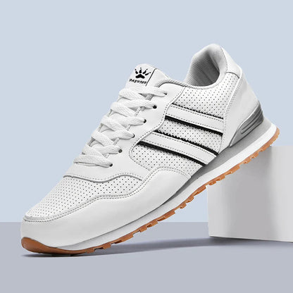 Classic Striped Sneakers – Cushioned Comfort, Vintage Vibes