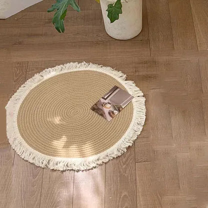 Round Woven Sisal Cat Scratch and Rest Mat