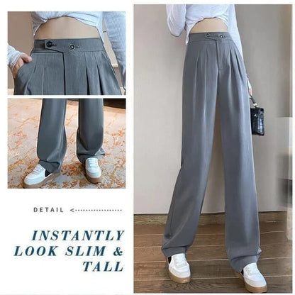 Women's High Waisted Wide Leg Pants