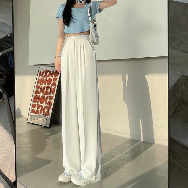 Women's High Waisted Wide Leg Pants