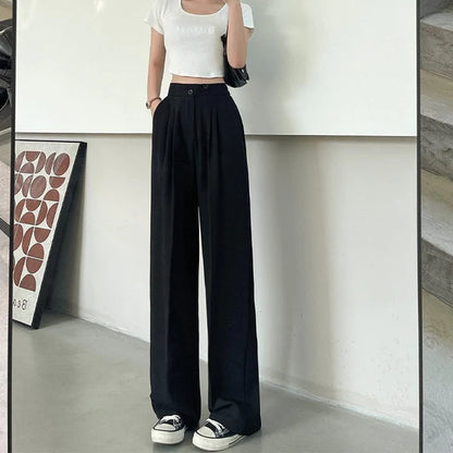 Women's High Waisted Wide Leg Pants