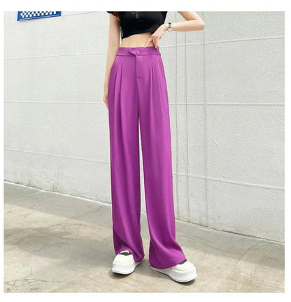 Women's High Waisted Wide Leg Pants