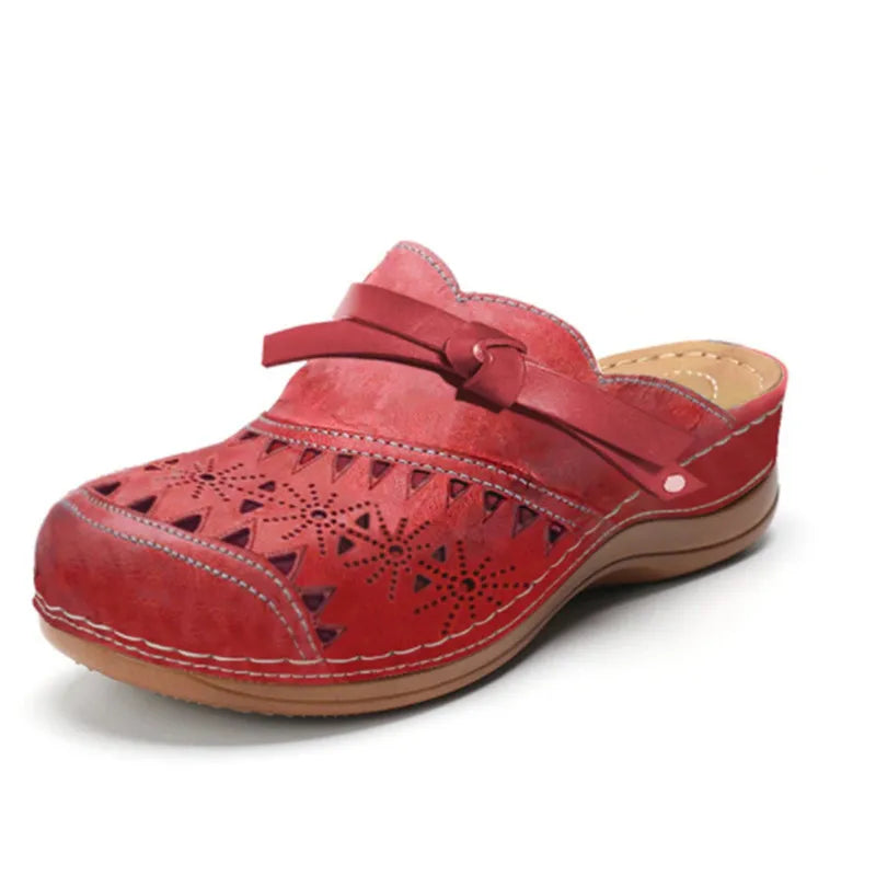 Women's Summer Bowknot Sandals – Comfy Cut-Out Design for Everyday Wear
