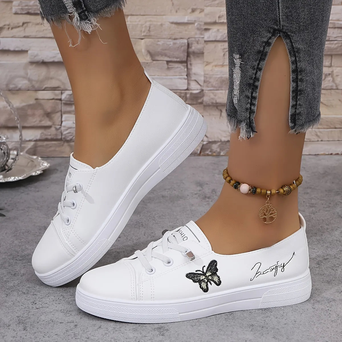 Women’s Elanora Butterfly Detail Comfort Trainers