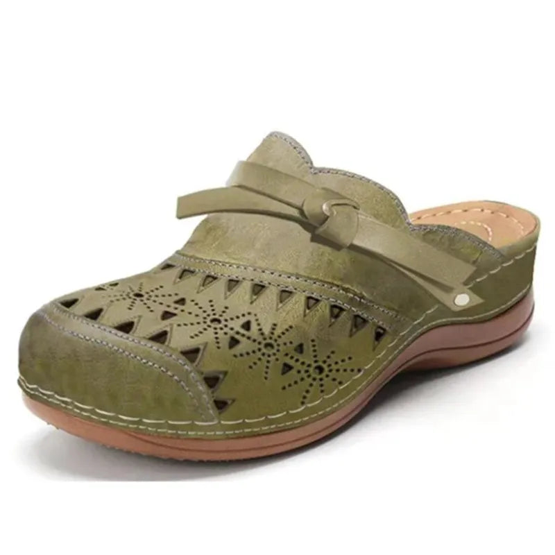 Women's Summer Bowknot Sandals – Comfy Cut-Out Design for Everyday Wear