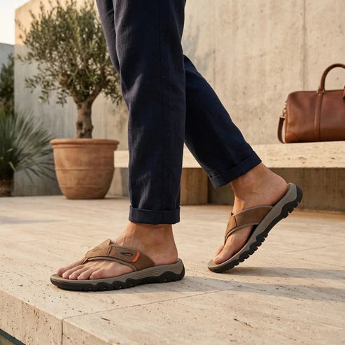 Men's Adjustable Strap Summer Sandals