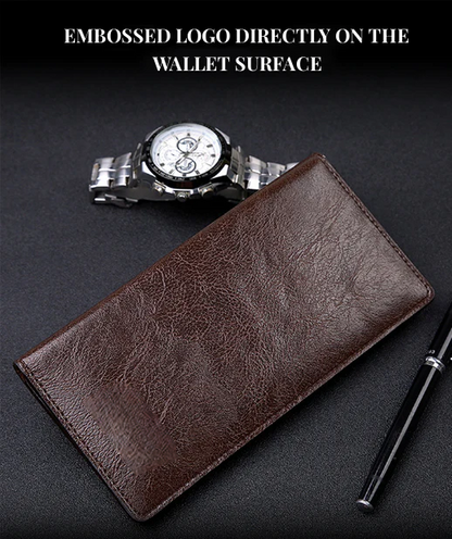 Men’s Genuine Leather Everyday Shoulder Bag with Bonus Wallet