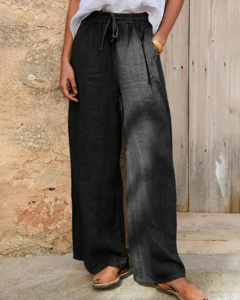 Women’s High-Waisted Wide-Leg Trousers