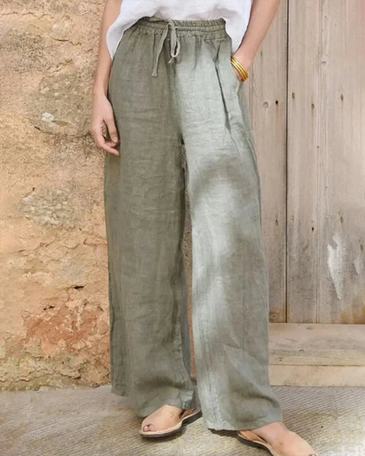 Women’s High-Waisted Wide-Leg Trousers