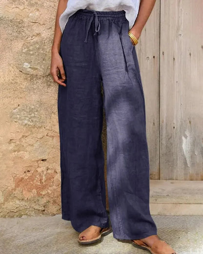 Women’s High-Waisted Wide-Leg Trousers