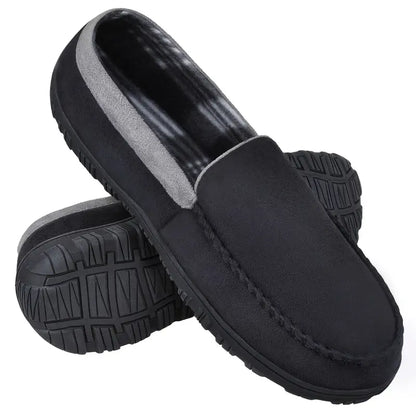 Men's Memory Foam Moccasin Slippers