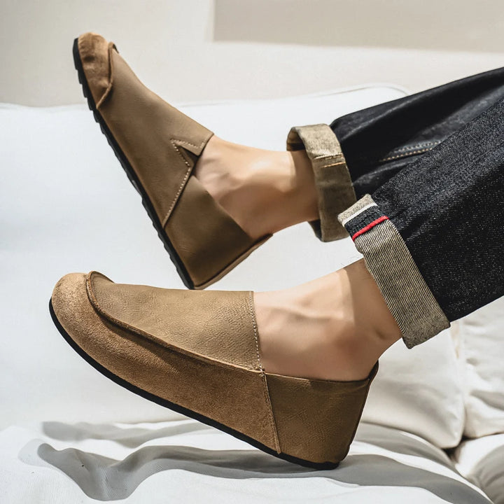 Men’s Vintage Slip-On Casual Loafers