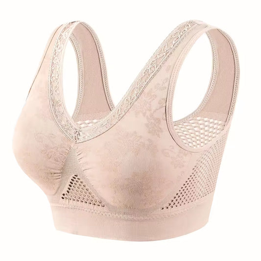 Breathable Wire-Free Comfort Bra