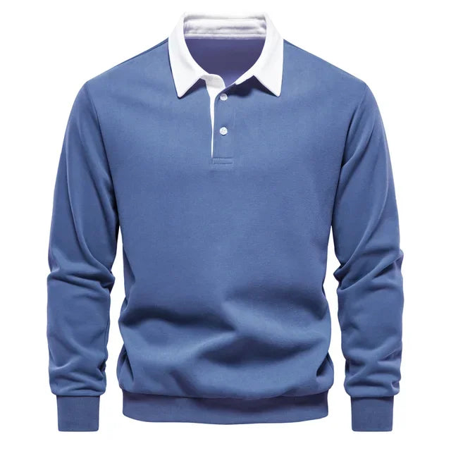 Men’s Classic Cotton-Blend Everyday Polo Shirt