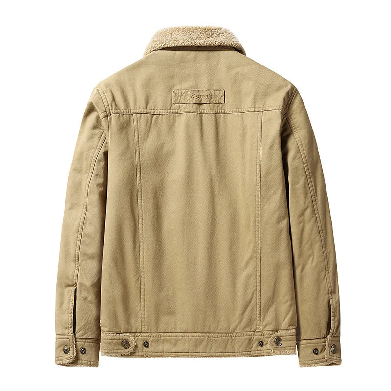 Casual Fleece Thermal Jacket For Men