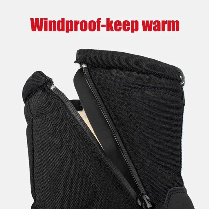 Men’s All-Terrain Waterproof Zip-Up Insulated Snow Boots